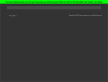 Tablet Screenshot of feeturemodels.com